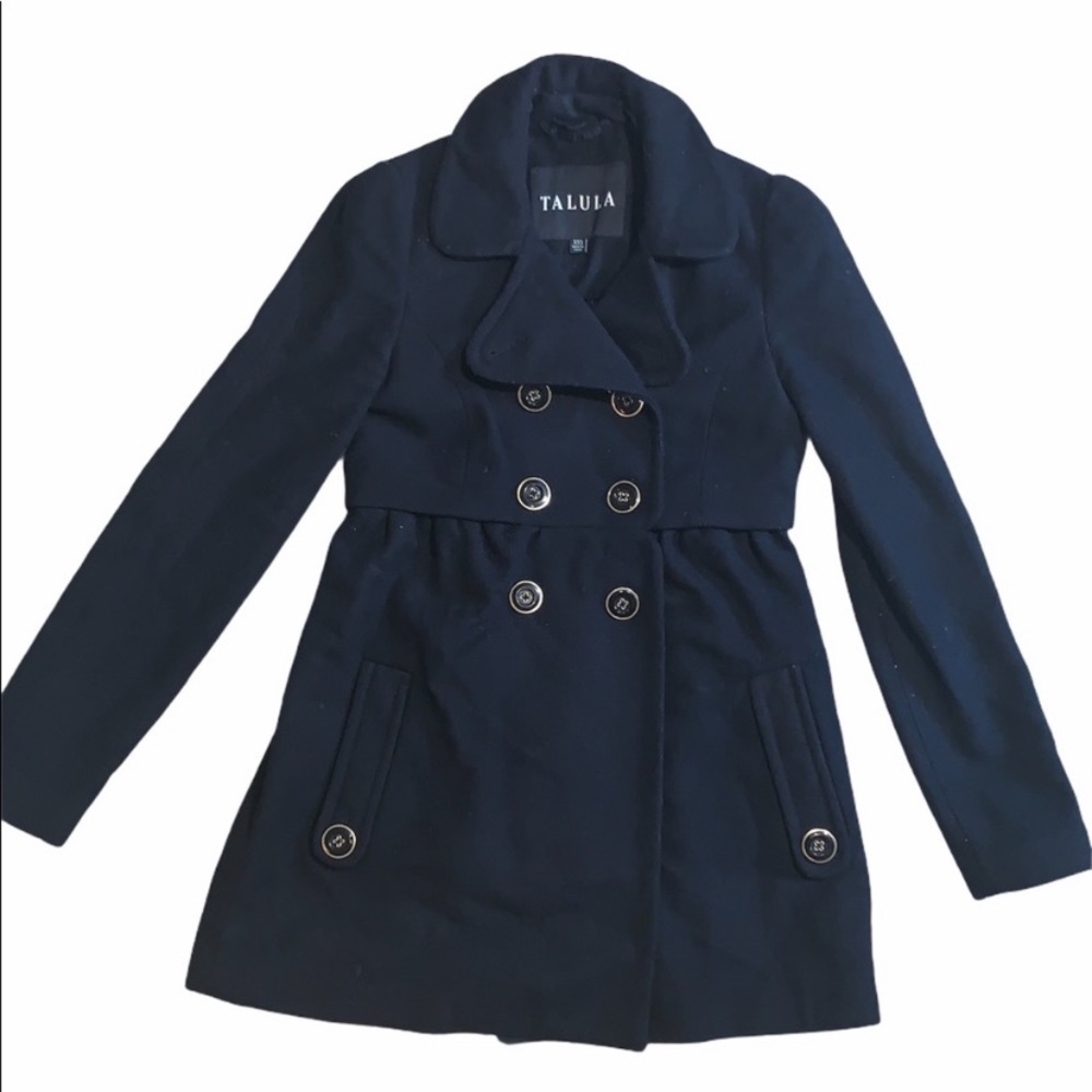 Talula double breasted wool coat